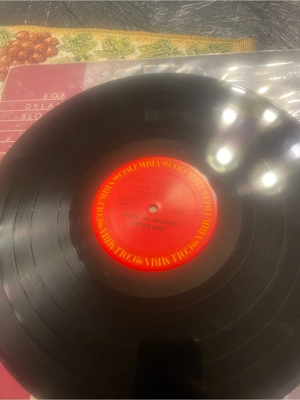 Bob Dylan Blood On The Tracks Columbia Rock 12